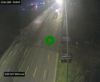 <h2>Webcam sur le périphérique de Bordeaux à l'est de la ville. Caméra située sur le Pont Mitterand sur la N230</h2>