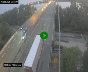 <h2>Webcam sur le périphérique de Bordeaux à l'est de la ville. Caméra située sur le Pont Mitterand sur la N230</h2>