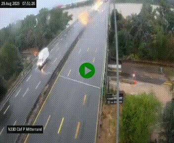 <h2>Webcam sur le périphérique de Bordeaux à l'est de la ville. Caméra située sur le Pont Mitterand sur la N230</h2>