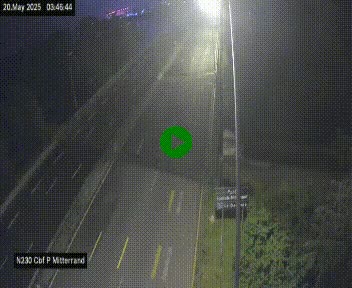 Webcam sur le périphérique de Bordeaux à l'est de la ville. Caméra située sur le Pont Mitterand sur la N230