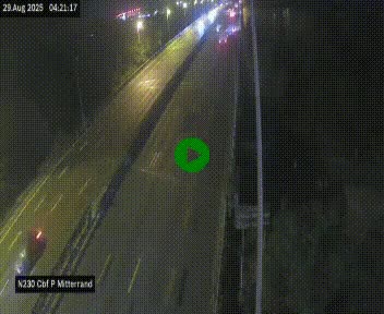 <h2>Webcam sur le périphérique de Bordeaux à l'est de la ville. Caméra située sur le Pont Mitterand sur la N230</h2>
