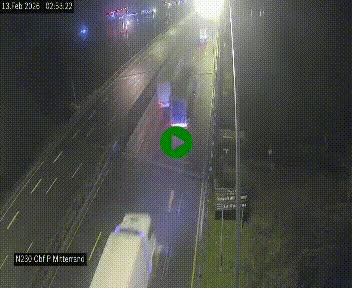 <h2>Webcam sur le périphérique de Bordeaux à l'est de la ville. Caméra située sur le Pont Mitterand sur la N230</h2>