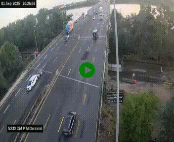 <h2>Webcam sur le périphérique de Bordeaux à l'est de la ville. Caméra située sur le Pont Mitterand sur la N230</h2>