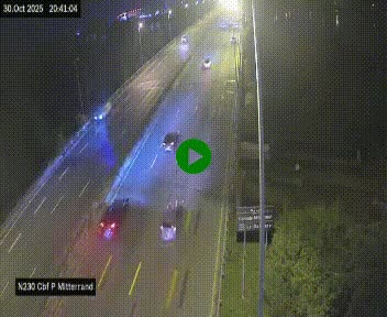 <h2>Webcam sur le périphérique de Bordeaux à l'est de la ville. Caméra située sur le Pont Mitterand sur la N230</h2>