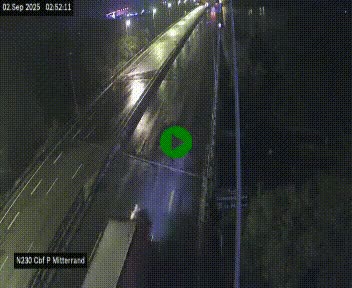 <h2>Webcam sur le périphérique de Bordeaux à l'est de la ville. Caméra située sur le Pont Mitterand sur la N230</h2>