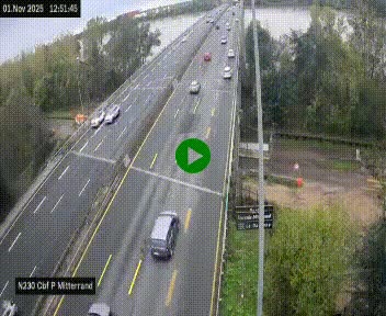 <h2>Webcam sur le périphérique de Bordeaux à l'est de la ville. Caméra située sur le Pont Mitterand sur la N230</h2>