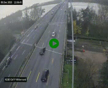 <h2>Webcam sur le périphérique de Bordeaux à l'est de la ville. Caméra située sur le Pont Mitterand sur la N230</h2>