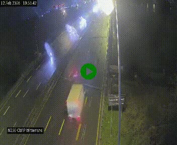 <h2>Webcam sur le périphérique de Bordeaux à l'est de la ville. Caméra située sur le Pont Mitterand sur la N230</h2>