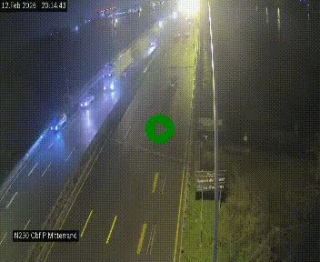 <h2>Webcam sur le périphérique de Bordeaux à l'est de la ville. Caméra située sur le Pont Mitterand sur la N230</h2>