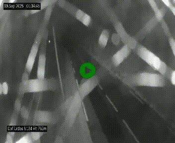 <h2>Webcam dans les Pyrénées Atlantique au niveau du col d'Urdos et du fort du Pourtalet sur la N134, en direction du Col et du tunnel du Somport, à 765 mètres d'altitude</h2>