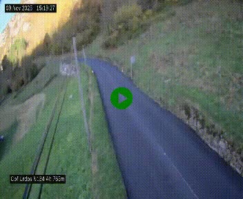 <h2>Webcam dans les Pyrénées Atlantique au niveau du col d'Urdos et du fort du Pourtalet sur la N134, en direction du Col et du tunnel du Somport, à 765 mètres d'altitude</h2>