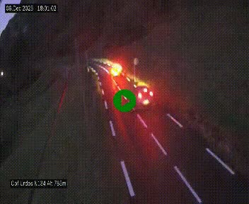 <h2>Webcam dans les Pyrénées Atlantique au niveau du col d'Urdos et du fort du Pourtalet sur la N134, en direction du Col et du tunnel du Somport, à 765 mètres d'altitude</h2>