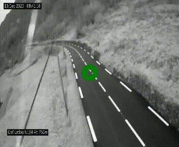 <h2>Webcam dans les Pyrénées Atlantique au niveau du col d'Urdos et du fort du Pourtalet sur la N134, en direction du Col et du tunnel du Somport, à 765 mètres d'altitude</h2>