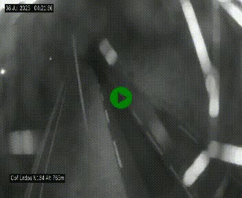 Webcam dans les Pyrénées Atlantique au niveau du col d'Urdos et du fort du Pourtalet sur la N134, en direction du Col et du tunnel du Somport, à 765 mètres d'altitude