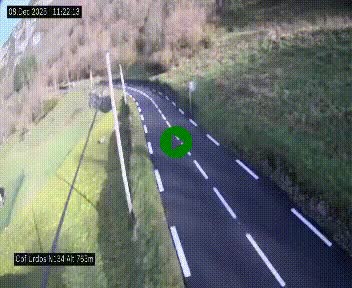 <h2>Webcam dans les Pyrénées Atlantique au niveau du col d'Urdos et du fort du Pourtalet sur la N134, en direction du Col et du tunnel du Somport, à 765 mètres d'altitude</h2>