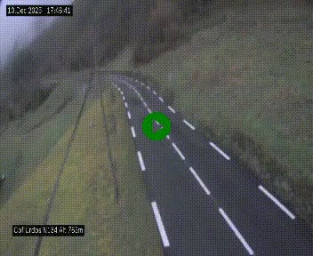 <h2>Webcam dans les Pyrénées Atlantique au niveau du col d'Urdos et du fort du Pourtalet sur la N134, en direction du Col et du tunnel du Somport, à 765 mètres d'altitude</h2>