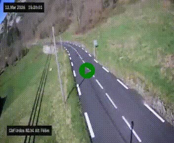 Webcam dans les Pyrénées Atlantique au niveau du col d'Urdos et du fort du Pourtalet sur la N134, en direction du Col et du tunnel du Somport, à 765 mètres d'altitude