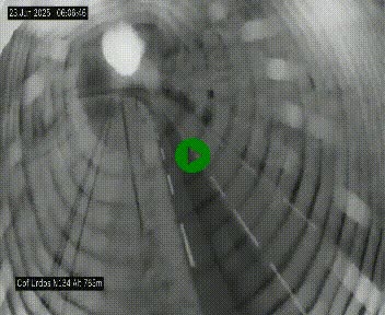 Webcam dans les Pyrénées Atlantique au niveau du col d'Urdos et du fort du Pourtalet sur la N134, en direction du Col et du tunnel du Somport, à 765 mètres d'altitude