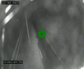 Webcam dans les Pyrénées Atlantique au niveau du col d'Urdos et du fort du Pourtalet sur la N134, en direction du Col et du tunnel du Somport, à 765 mètres d'altitude