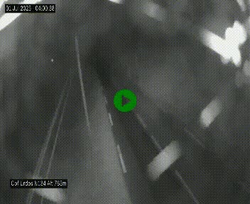 Webcam dans les Pyrénées Atlantique au niveau du col d'Urdos et du fort du Pourtalet sur la N134, en direction du Col et du tunnel du Somport, à 765 mètres d'altitude