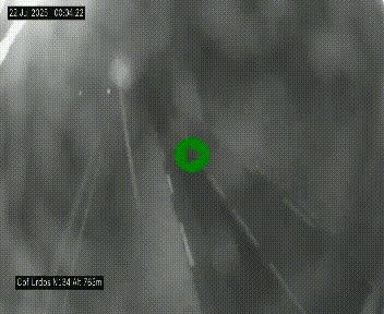 Webcam dans les Pyrénées Atlantique au niveau du col d'Urdos et du fort du Pourtalet sur la N134, en direction du Col et du tunnel du Somport, à 765 mètres d'altitude