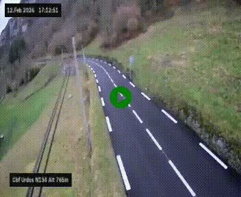 <h2>Webcam dans les Pyrénées Atlantique au niveau du col d'Urdos et du fort du Pourtalet sur la N134, en direction du Col et du tunnel du Somport, à 765 mètres d'altitude</h2>