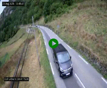 <h2>Webcam dans les Pyrénées Atlantique au niveau du col d'Urdos et du fort du Pourtalet sur la N134, en direction du Col et du tunnel du Somport, à 765 mètres d'altitude</h2>