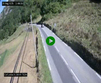 <h2>Webcam dans les Pyrénées Atlantique au niveau du col d'Urdos et du fort du Pourtalet sur la N134, en direction du Col et du tunnel du Somport, à 765 mètres d'altitude</h2>