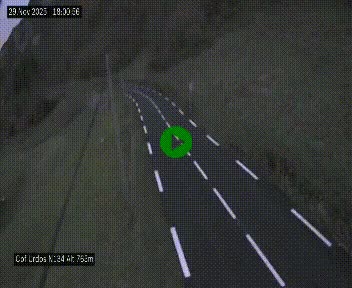 <h2>Webcam dans les Pyrénées Atlantique au niveau du col d'Urdos et du fort du Pourtalet sur la N134, en direction du Col et du tunnel du Somport, à 765 mètres d'altitude</h2>