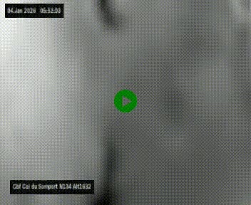 <h2>Webcam au col du Somport, côté français, sur la N134, dans les Pyrénées, en direction de l'Espagne, à 1632 mètres d'altitude</h2>