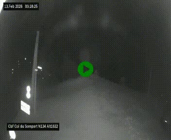 <h2>Webcam au col du Somport, côté français, sur la N134, dans les Pyrénées, en direction de l'Espagne, à 1632 mètres d'altitude</h2>