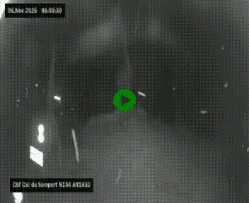 <h2>Webcam au col du Somport, côté français, sur la N134, dans les Pyrénées, en direction de l'Espagne, à 1632 mètres d'altitude</h2>