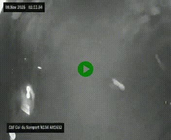 <h2>Webcam au col du Somport, côté français, sur la N134, dans les Pyrénées, en direction de l'Espagne, à 1632 mètres d'altitude</h2>