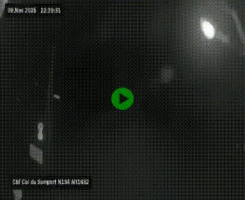 <h2>Webcam au col du Somport, côté français, sur la N134, dans les Pyrénées, en direction de l'Espagne, à 1632 mètres d'altitude</h2>