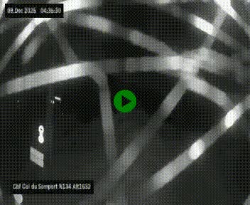 <h2>Webcam au col du Somport, côté français, sur la N134, dans les Pyrénées, en direction de l'Espagne, à 1632 mètres d'altitude</h2>