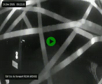 <h2>Webcam au col du Somport, côté français, sur la N134, dans les Pyrénées, en direction de l'Espagne, à 1632 mètres d'altitude</h2>