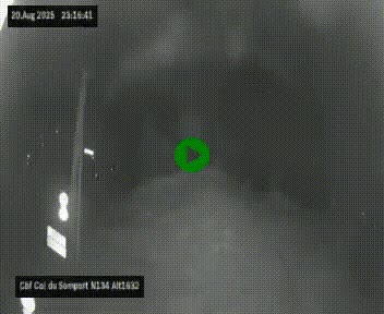 <h2>Webcam au col du Somport, côté français, sur la N134, dans les Pyrénées, en direction de l'Espagne, à 1632 mètres d'altitude</h2>