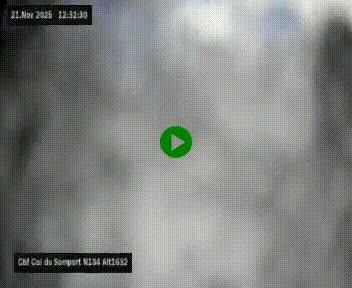 <h2>Webcam au col du Somport, côté français, sur la N134, dans les Pyrénées, en direction de l'Espagne, à 1632 mètres d'altitude</h2>
