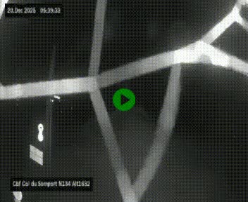 <h2>Webcam au col du Somport, côté français, sur la N134, dans les Pyrénées, en direction de l'Espagne, à 1632 mètres d'altitude</h2>