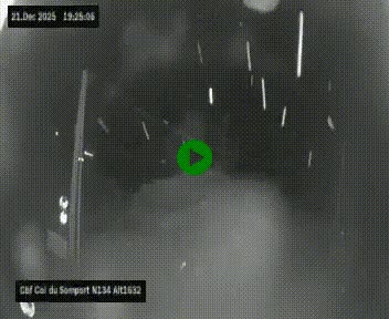 <h2>Webcam au col du Somport, côté français, sur la N134, dans les Pyrénées, en direction de l'Espagne, à 1632 mètres d'altitude</h2>