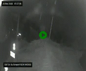 <h2>Webcam au col du Somport, côté français, sur la N134, dans les Pyrénées, en direction de l'Espagne, à 1632 mètres d'altitude</h2>