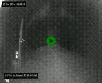 <h2>Webcam au col du Somport, côté français, sur la N134, dans les Pyrénées, en direction de l'Espagne, à 1632 mètres d'altitude</h2>