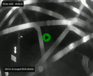 <h2>Webcam au col du Somport, côté français, sur la N134, dans les Pyrénées, en direction de l'Espagne, à 1632 mètres d'altitude</h2>