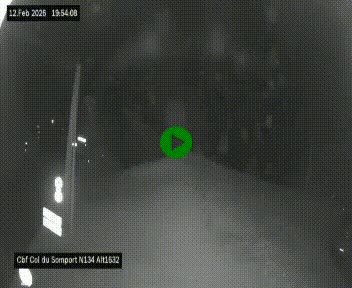 <h2>Webcam au col du Somport, côté français, sur la N134, dans les Pyrénées, en direction de l'Espagne, à 1632 mètres d'altitude</h2>