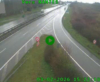 <h2>Webcam N147 au nord de Poitiers et à la jonction avec la A10</h2>