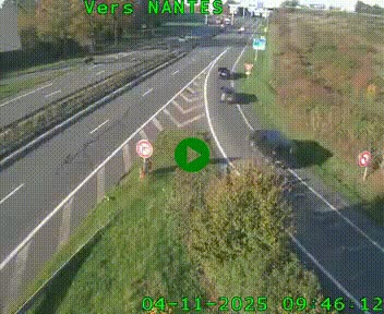 <h2>Webcam N147 au nord de Poitiers et à la jonction avec la A10</h2>
