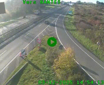 <h2>Webcam N147 au nord de Poitiers et à la jonction avec la A10</h2>