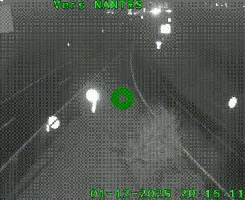 <h2>Webcam N147 au nord de Poitiers et à la jonction avec la A10</h2>