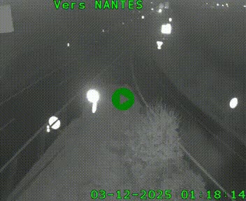 <h2>Webcam N147 au nord de Poitiers et à la jonction avec la A10</h2>