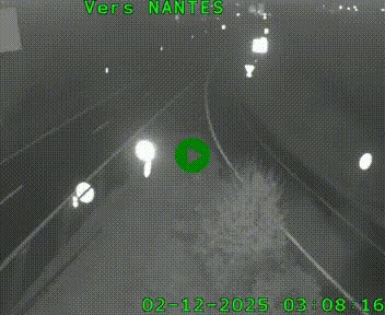 <h2>Webcam N147 au nord de Poitiers et à la jonction avec la A10</h2>